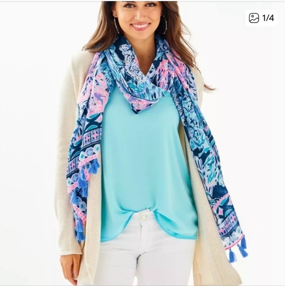 Lilly Pulitzer NWT Resort Scarf - Picture 6 of 6